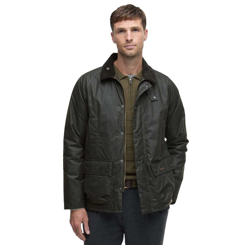 Barbour Modern Beaufort Check Wax Jacket image number 0